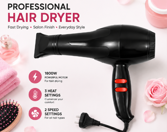 Professional Multi Purpose Hair Dryer Salon