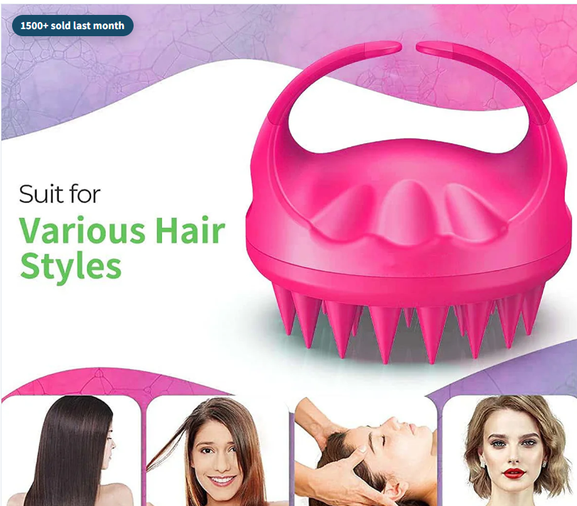 Scalp Massager Head Massager Comb (1 Pc)