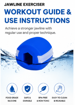 6101c Cn Mix Jaw Exerciser Used To Gain Sharp And Chiselled Jawline Easily And Fast.