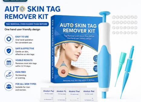Skin Tag Remover Kit 2 in 1 for Micro to Large (2 mm - 8 mm)