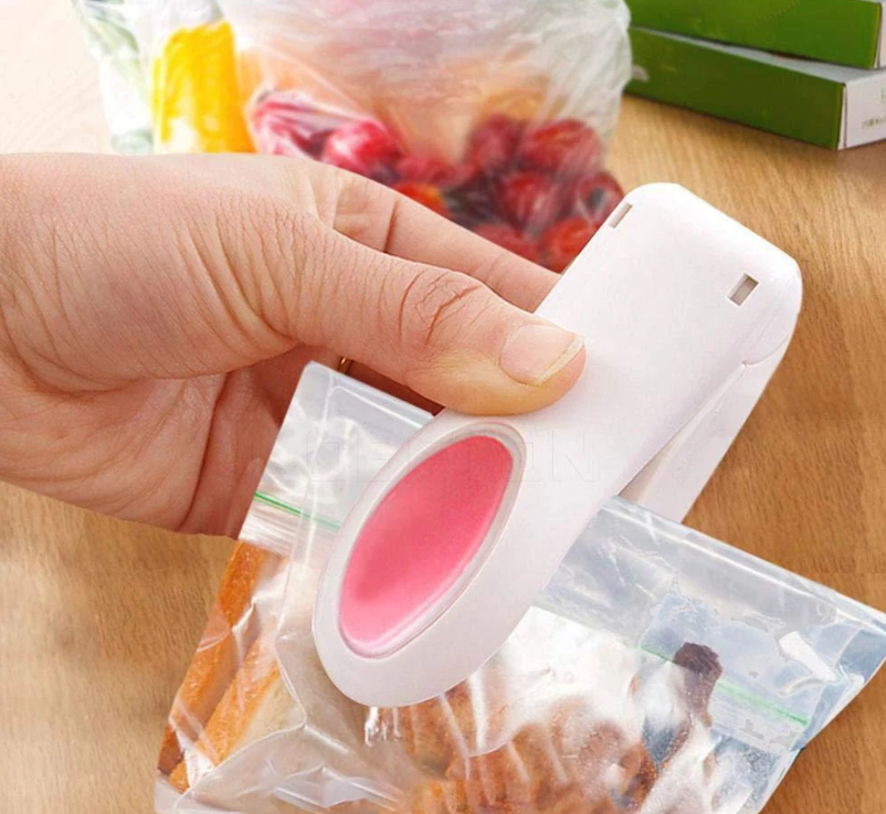 Mini Heat Sealer – Portable Food Bag Sealing Machine | XcelCraft