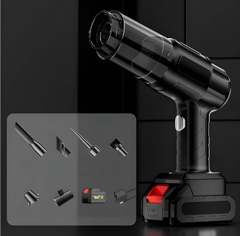 Wireless Handheld Vacuum Cleaner – 3-in-1 for Car & Home | Storenzo