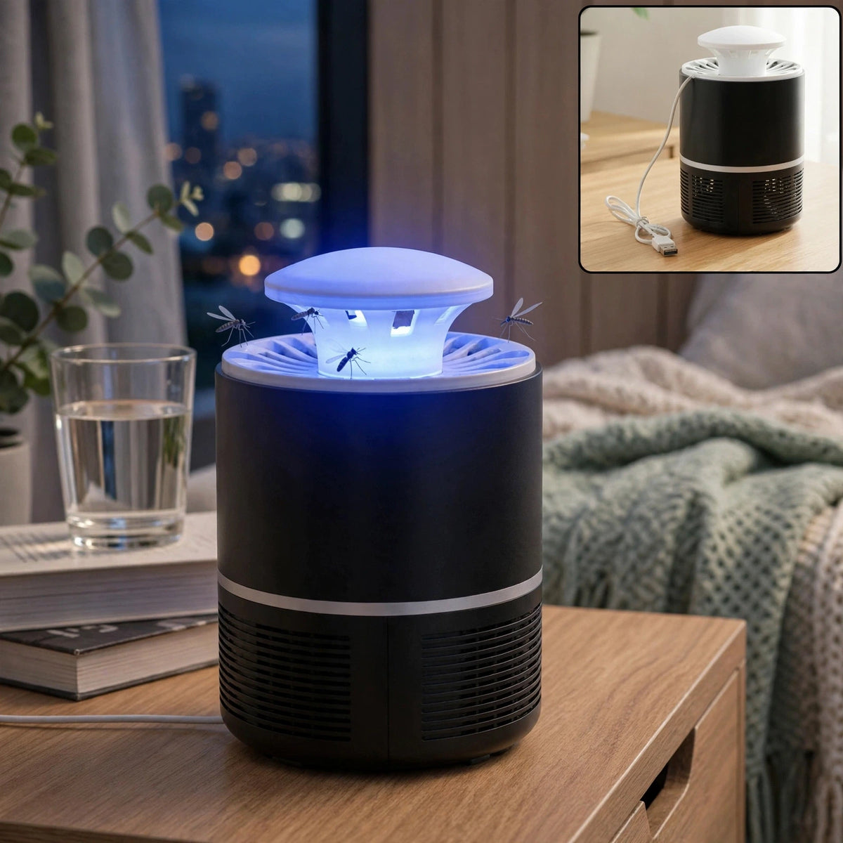 Mosquito Killer Lamp Silent Electric Pest Control